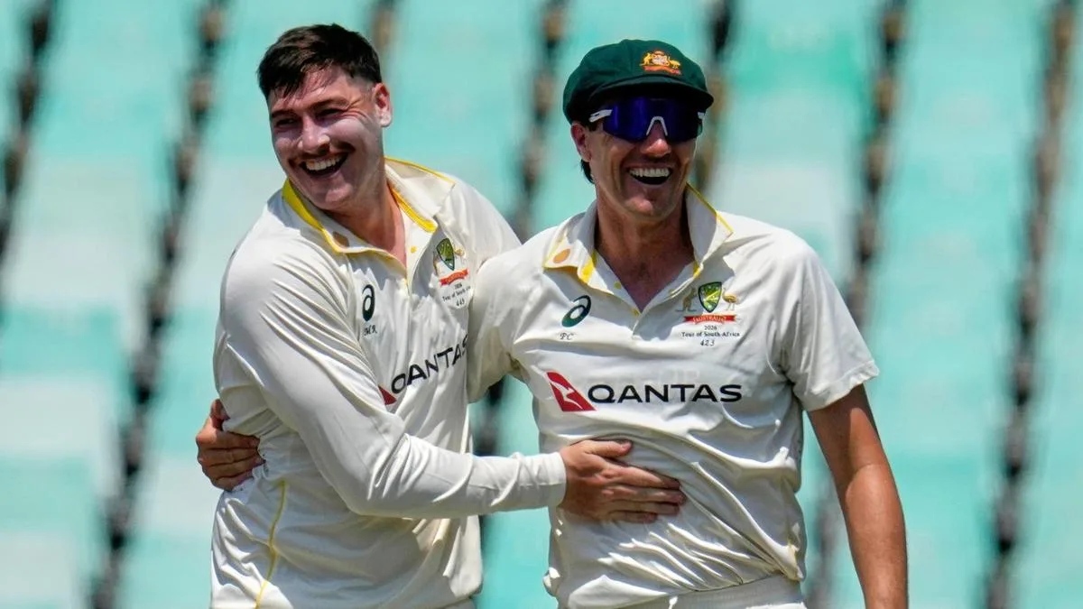 Pat Cummins’ verdict on Australian batting order after first Test win over South Africa hints at next move