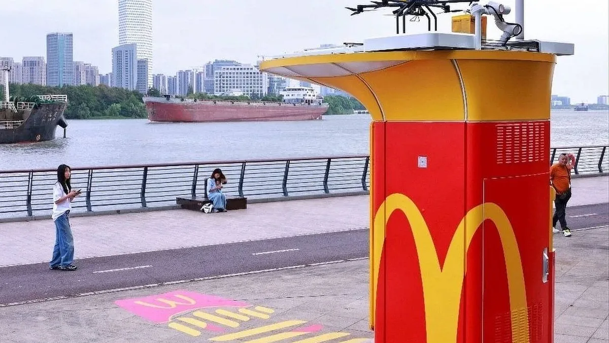 Ahora puedes pedir McDonald’s y recibirlo por dron (como siempre, sólo si vives en China)