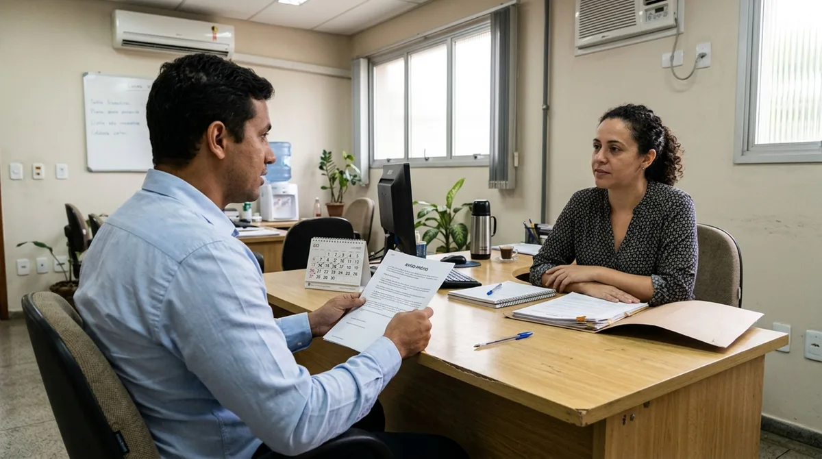 Trabalhador consegue um novo emprego durante o aviso-prévio e descobre que a liberação dos dias restantes depende de uma regra que muita gente desconhece