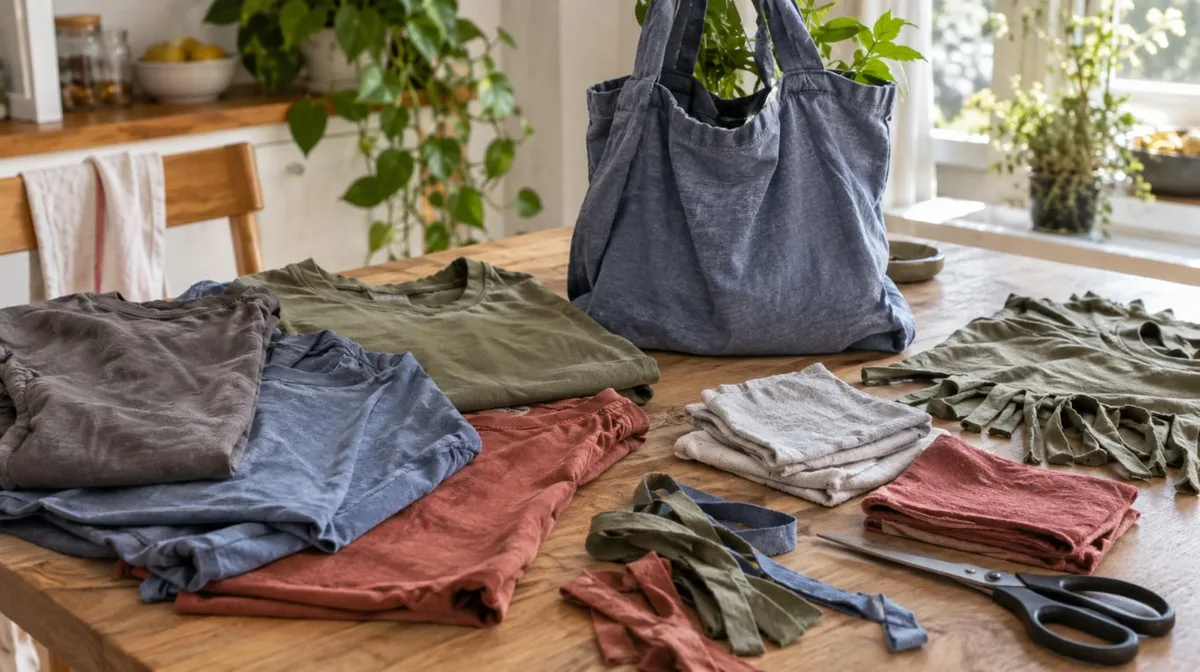 Si tenés remeras viejas o rotas en casa, poseés un tesoro: 5 ideas para reutilizarlas y no tirarlas a la basura