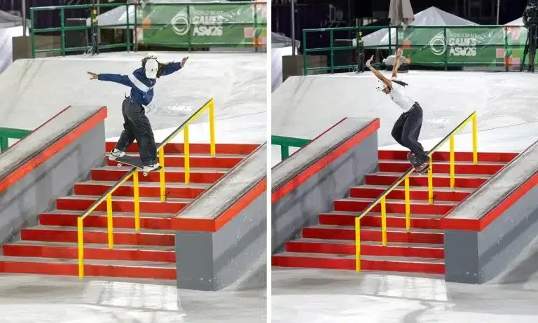 Uma nova Rayssa Leal se apresenta no Mundial de Skate Street 2026