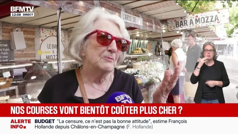 Pouvoir d'achat: les produits frais ont augmenté de 5,8% en un an