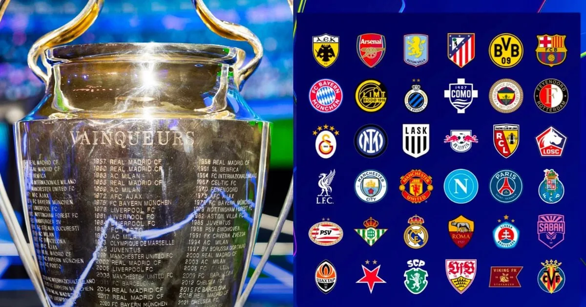Sorteo de la Champions League 2026/2027 HOY: a qué hora y dónde ver en Perú la conformación de la fase de la liga del torneo UEFA