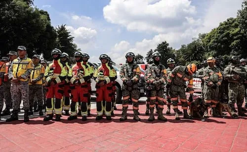 Alcaldía Xochimilco también participa en el Simulacro Nacional 2026; "el día de hoy ya hay más gente capacitada": rescatista