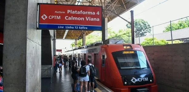Falha no sistema de energia afeta circulação da linha 12-Safira em SP