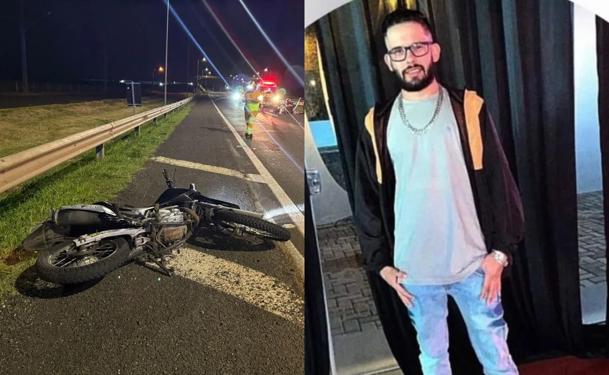 Motociclista de 23 anos morre após batida lateral com carro na BR-369 em Arapongas