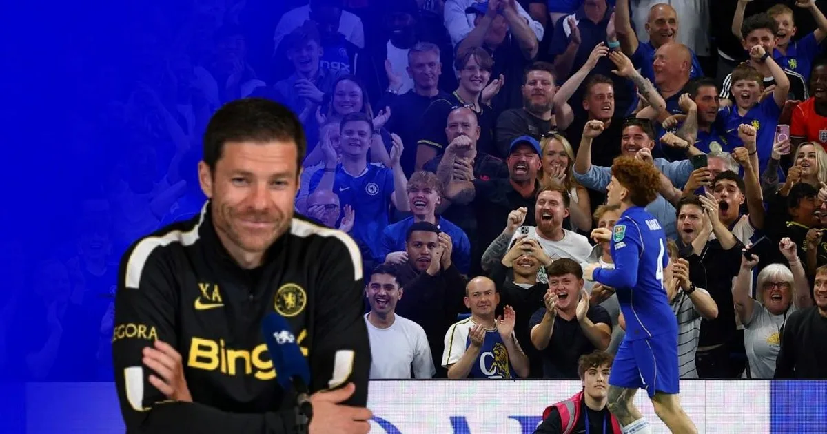 Los elogios de Xabi Alonso por el debut de Barco en Chelsea: "Impresionante..."