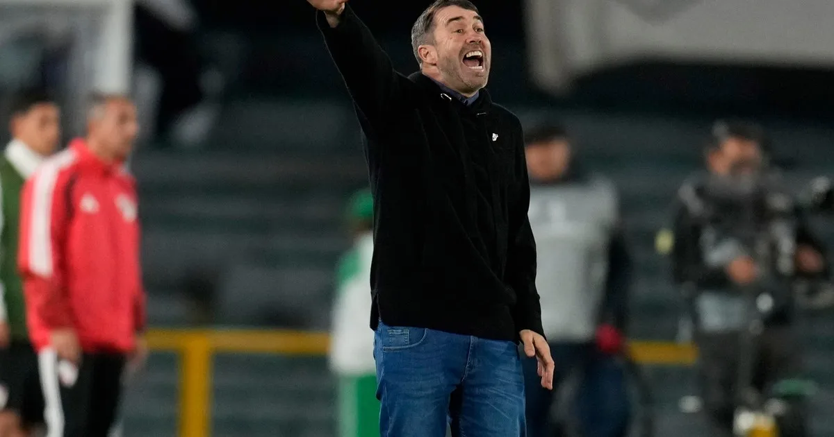 Videos: las jugadas en las que se salvó River más la calentura de Coudet con Borré y qué dijo el DT
