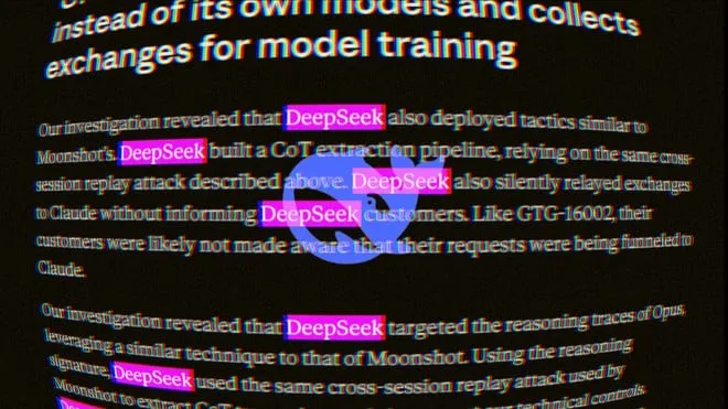 DeepSeek e Moonshot são investigados na China após denúncias da Anthropic nos EUA