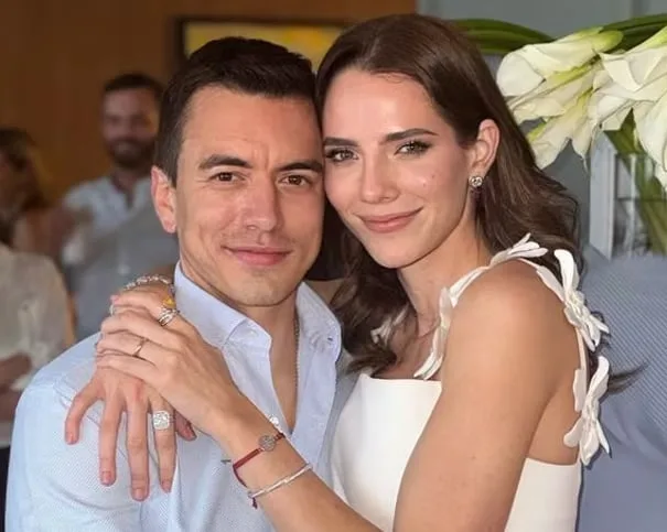 La primera dama de Ecuador perdió al tercer hijo que esperaba junto al presidente Daniel Noboa