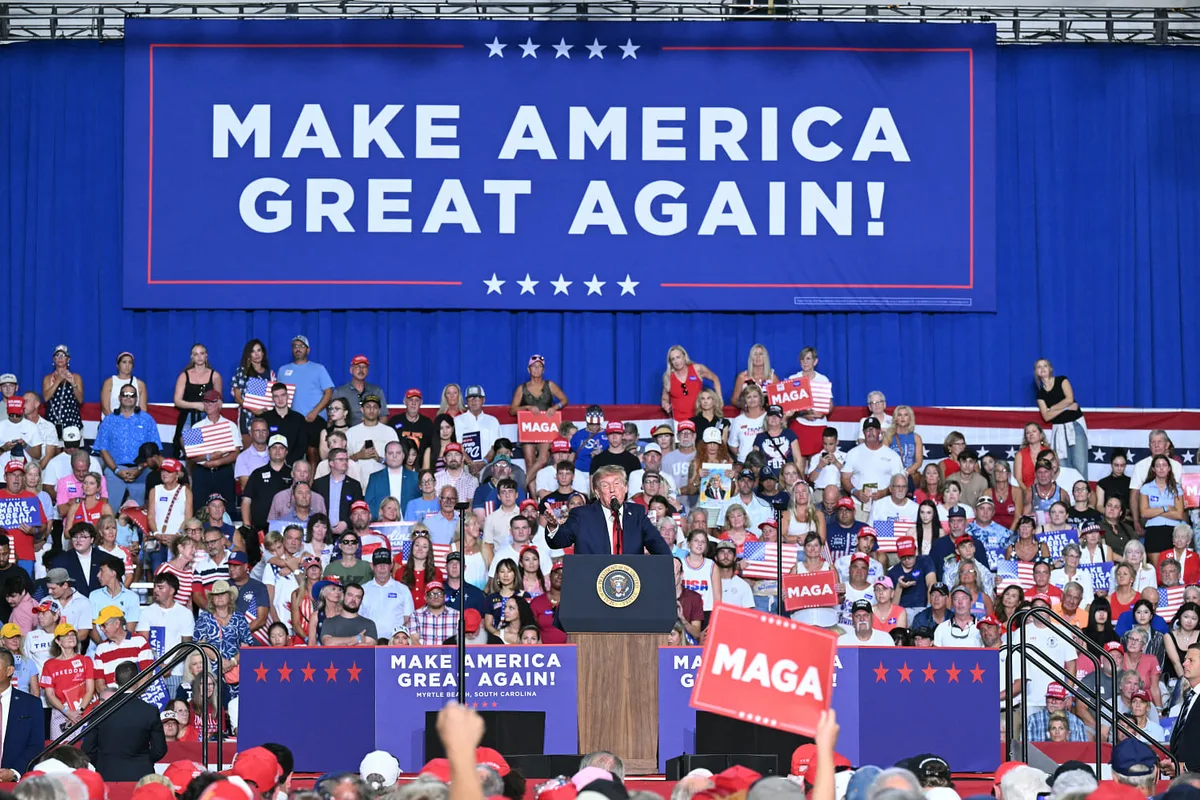 Trump tries new midterm message to supporters: ‘Pretend, please, that I’m on the ballot’