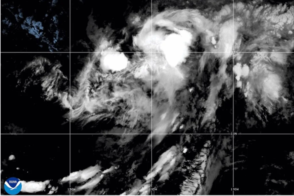 Tropical Storm Lala forms in the Pacific and hurricane watch is issued for the Big Island of Hawaii