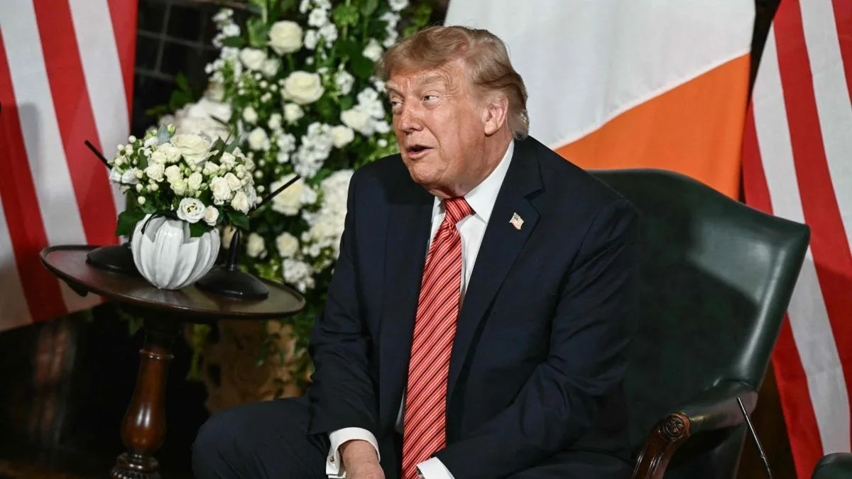 Trump dice que querría ver la reunificación de Irlanda y que ocurrirá “tarde o temprano”