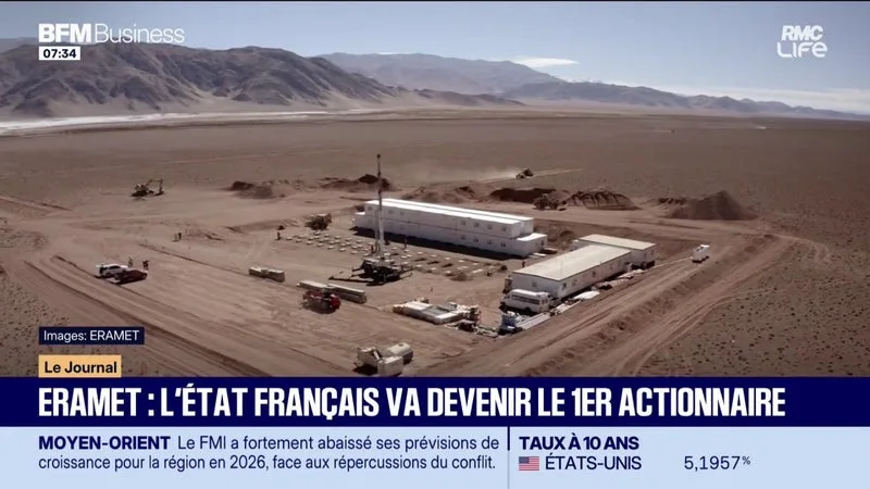 Eramet : l'État français va devenir le 1er actionnaire