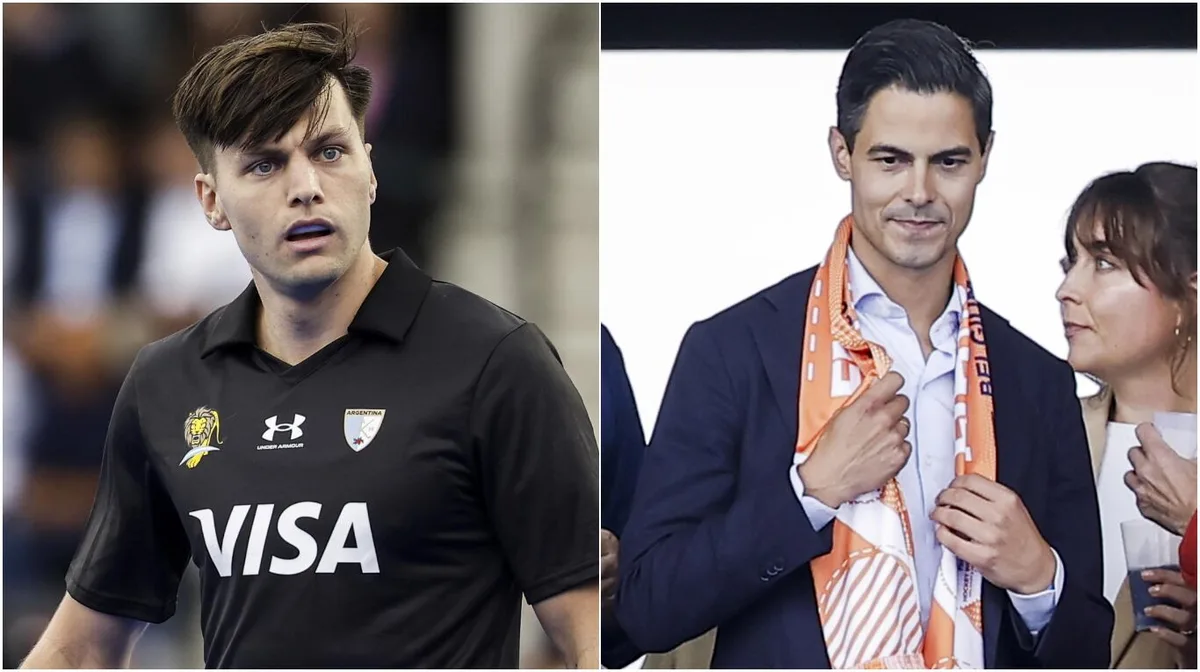 Del amor a la rivalidad deportiva: el partido entre Los Leones y Países Bajos enfrentó al jugador Nicolás Keenan y su novio