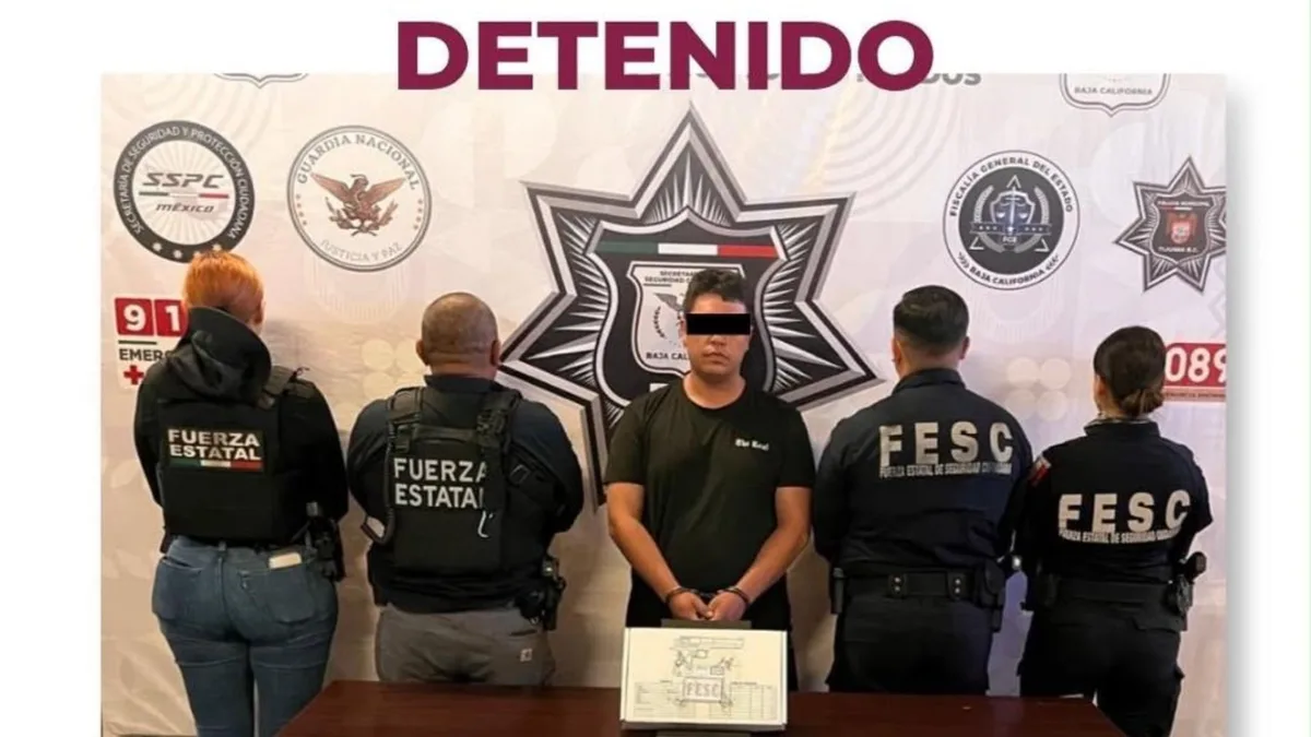 Cae en Tijuana "El Neto", presunto operador del CJNG ligado a la muerte de un policía estatal