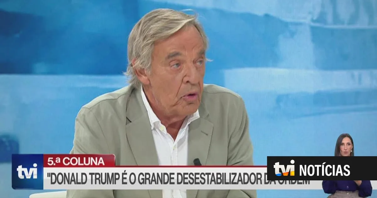 Sousa Tavares: "A primeira grande ameaça da humanidade chama-se Donald J. Trump"