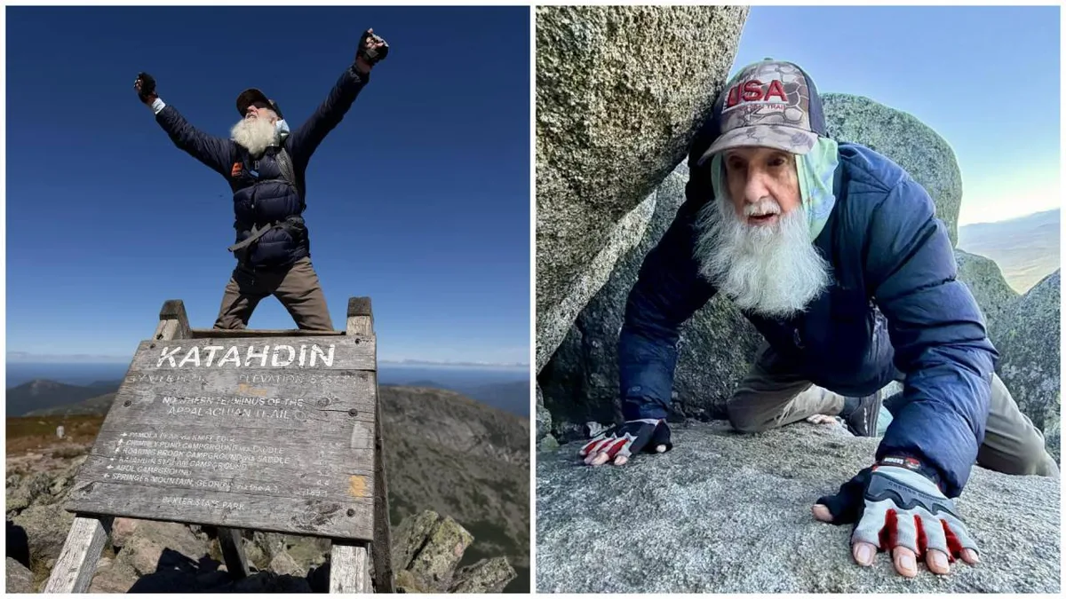 At 91, 'Grey Beard' reclaims record as oldest to complete 2,193-mile Appalachian Trail