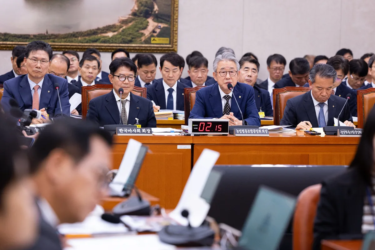 강호동 농협중앙회장 “외부 감사기구 신설, 독립성 훼손 우려”