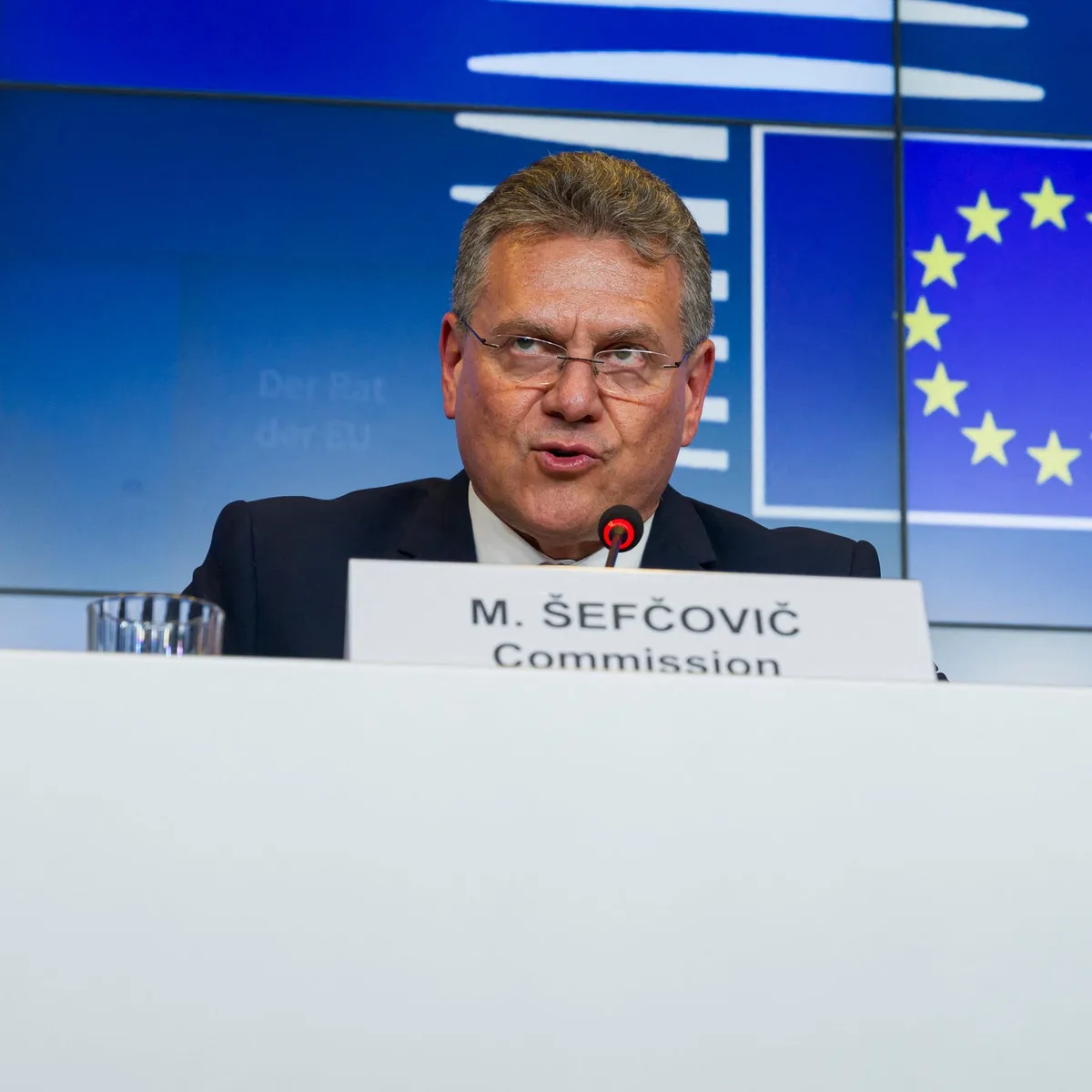 Peking - EU-Handelskommissar Šefčovič dringt in China auf ausgeglicheneren Handel