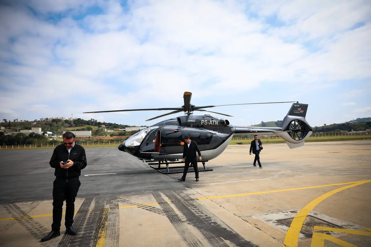 Airbus planeja produzir no Brasil o H145, helicóptero igual ao do Neymar