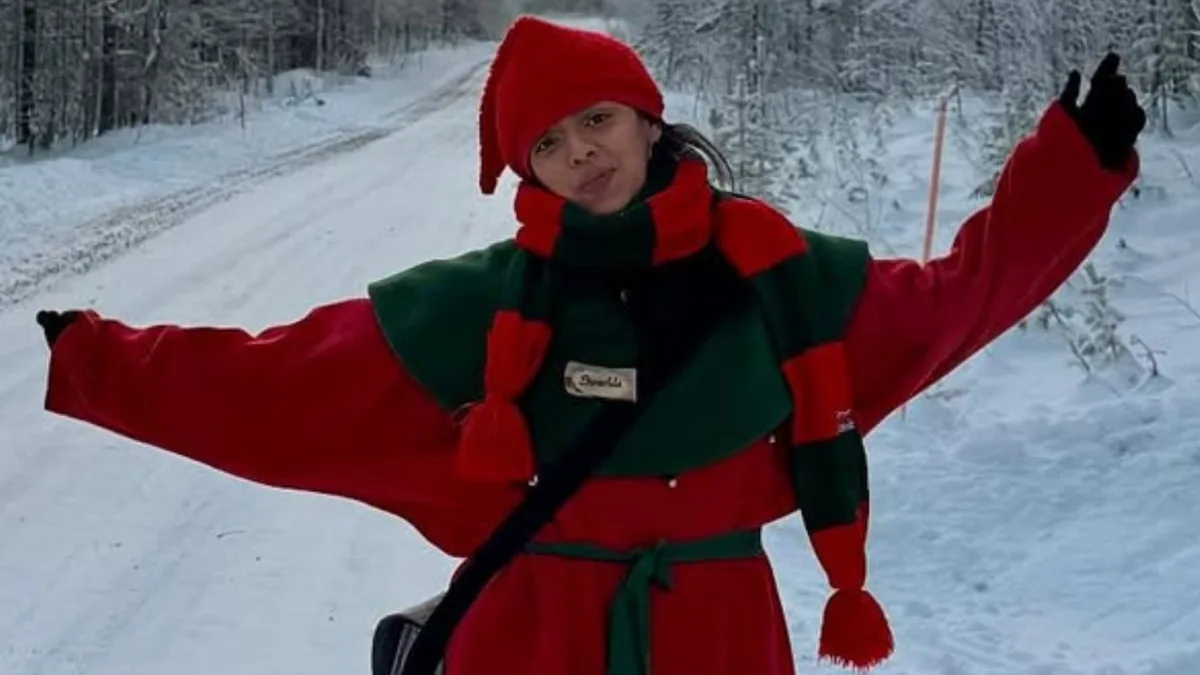 Valentina Correa Heredia tiene 26 años y vive en Finlandia: “Aquí es muy común comer carne de reno y dicen que está muy buena”