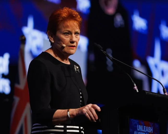 Hanson seems more and more like the de facto opposition leader. At CPAC, Angus Taylor warmed the seat for her