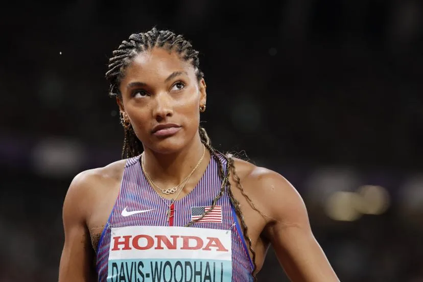 La championne olympique de la longueur Tara Davis-Woodhall blessée dans un accident de voiture