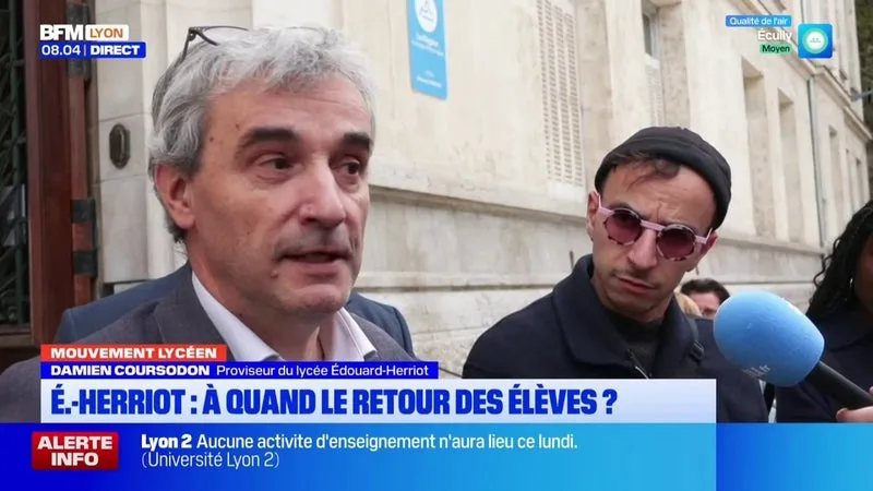 Les élèves du lycée Herriot ont toujours cours en distanciel