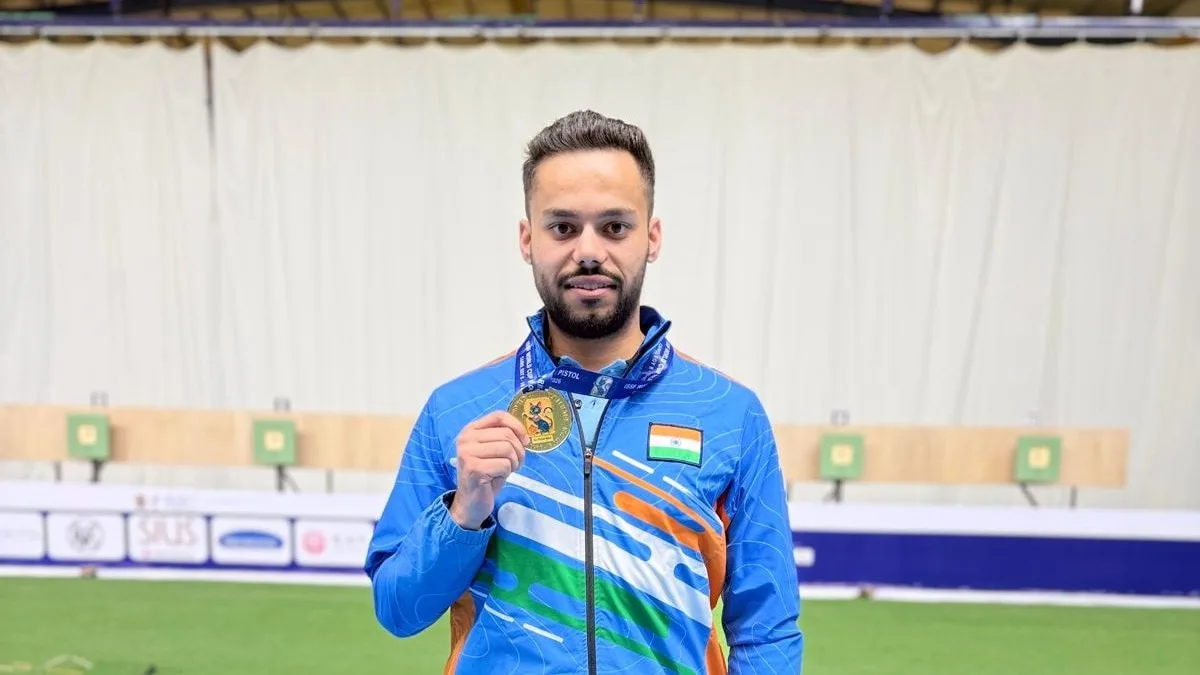 Udhayveer Sidhu beats Olympic medallist Reitz to win gold in ISSF World Cup