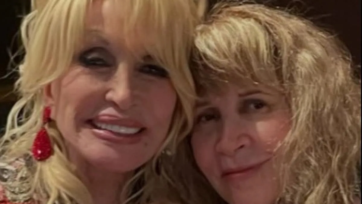 Stevie Nicks says week in the studio with Dolly Parton was 'the best ever'