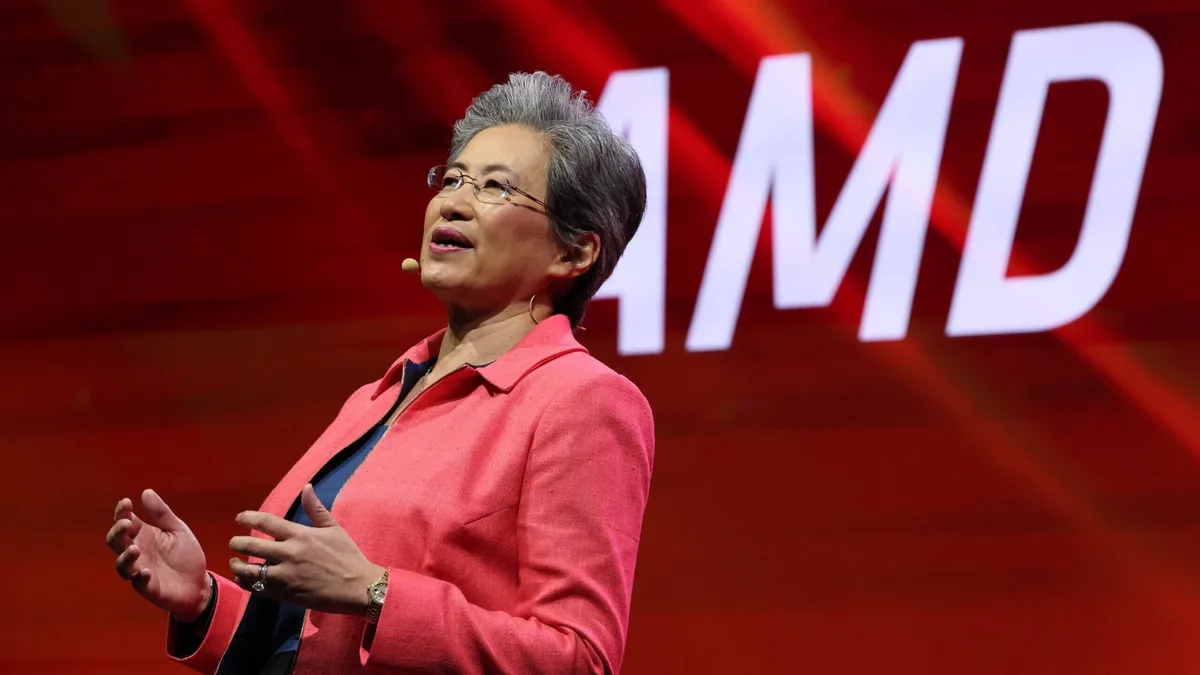 AMD ultrapassa a marca de um bilião de dólares em bolsa