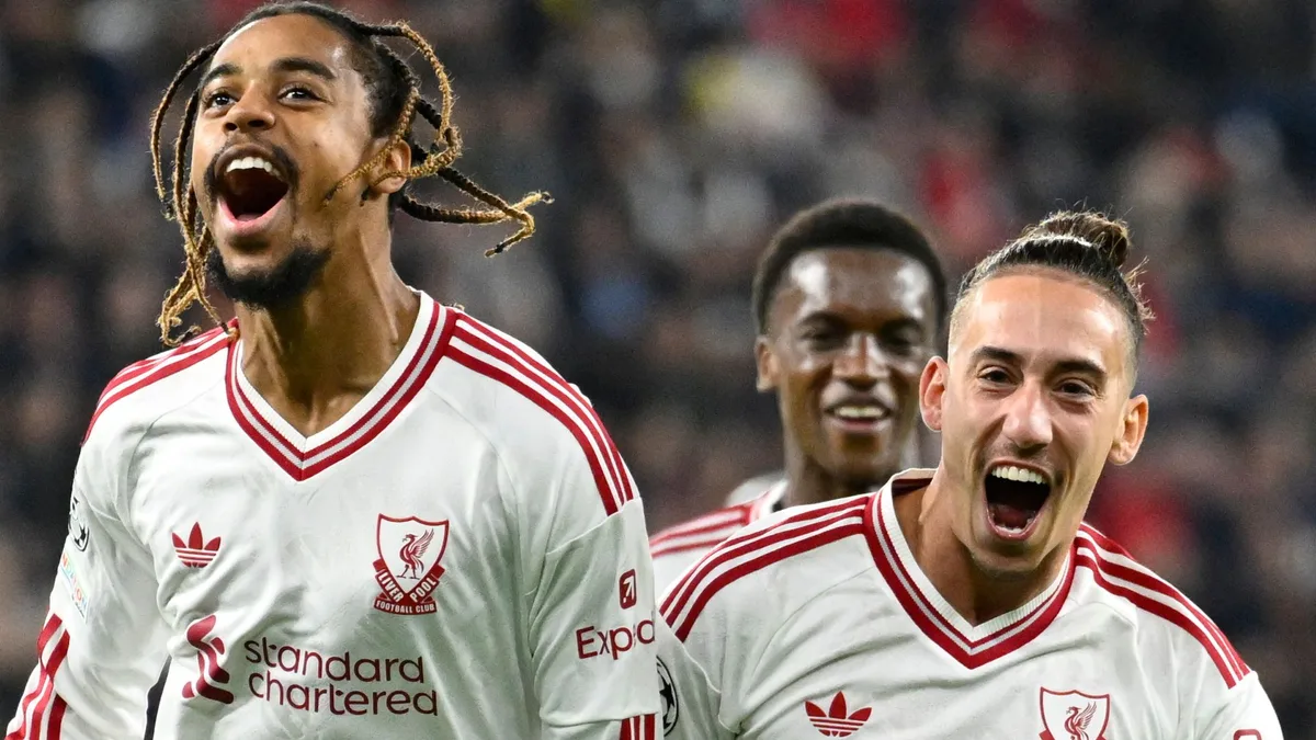 Barcola scores hat-trick as Liverpool thrash LASK
