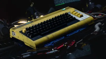 Direkt aus Night City: Ein Commodore C64 im Stil von Cyberpunk 2077