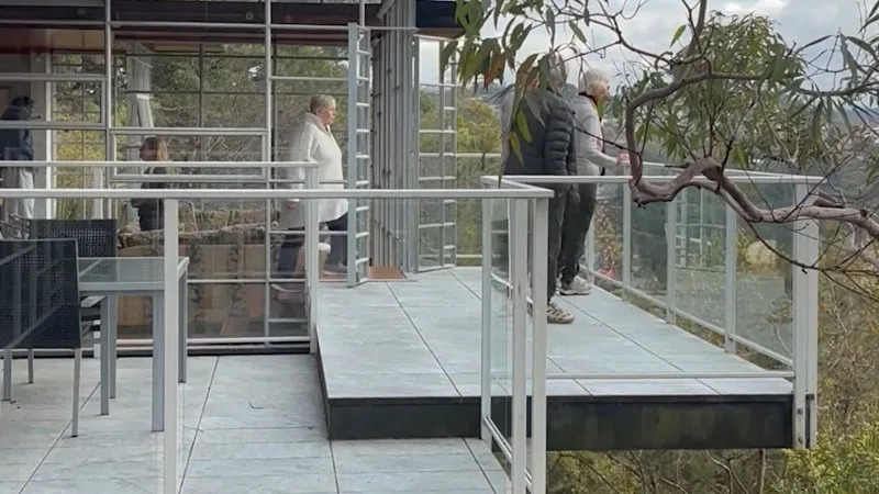 A loo with a view and no railings on ‘an impossible site’ in Sydney
