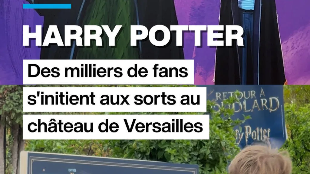Harry Potter : des milliers de fans s'initient aux sorts au château de Versailles