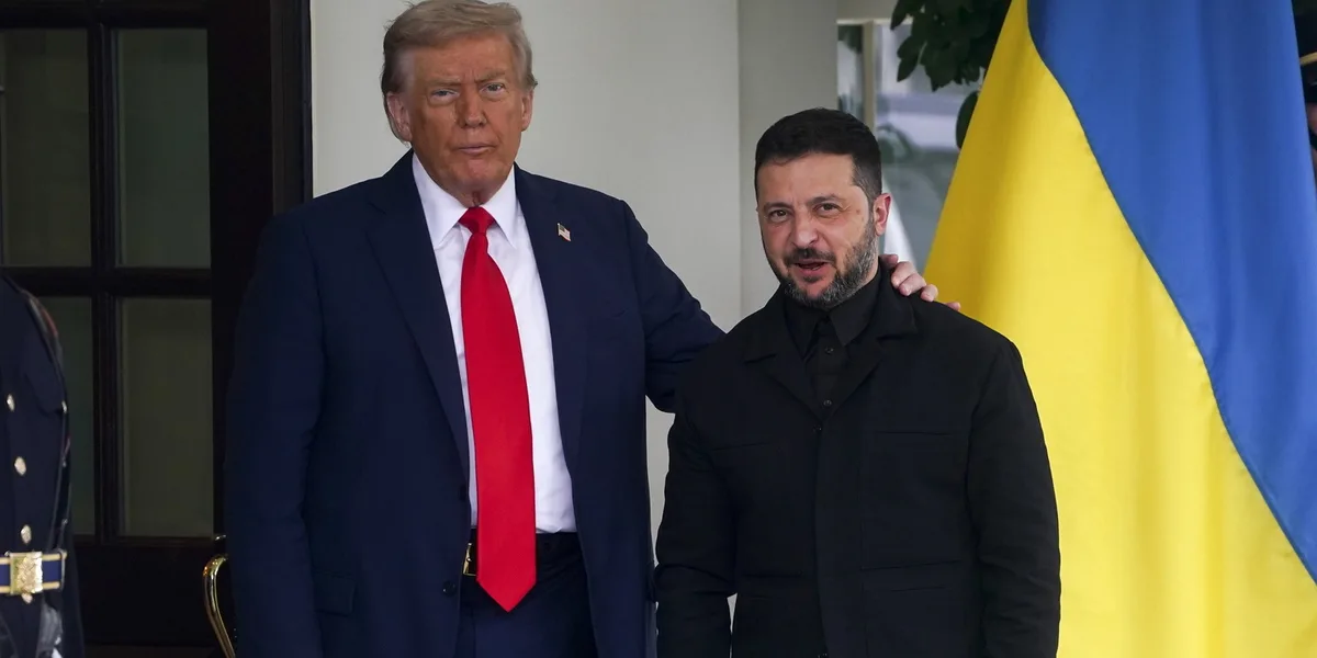 Trump culpa guerra na Ucrânia pela crise dos combustíveis e critica Zelensky