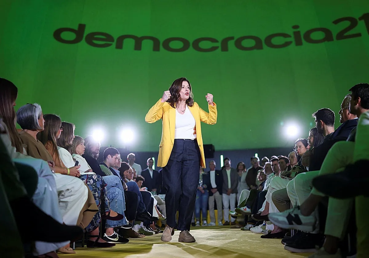 Miriam González presenta Democracia 21 para concurrir a las elecciones del 29-N: «Tengo una deuda monumental con mi país»