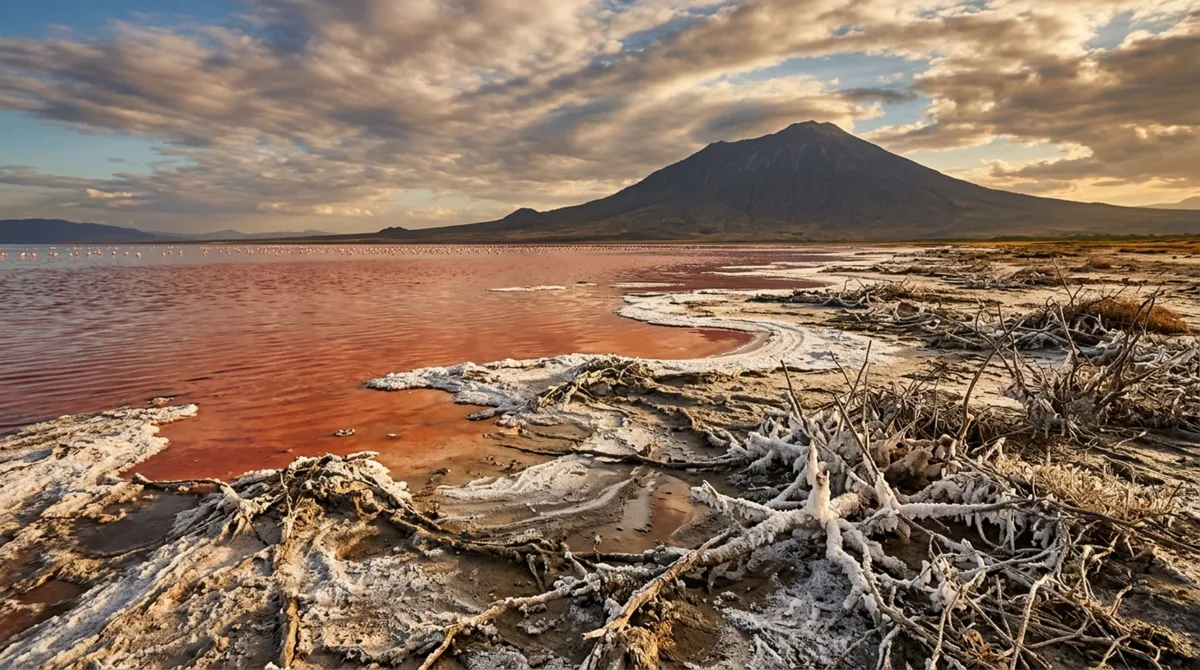 O lago misterioso onde animais mortos ficam cobertos por sais e parecem ter virado estátuas de pedra