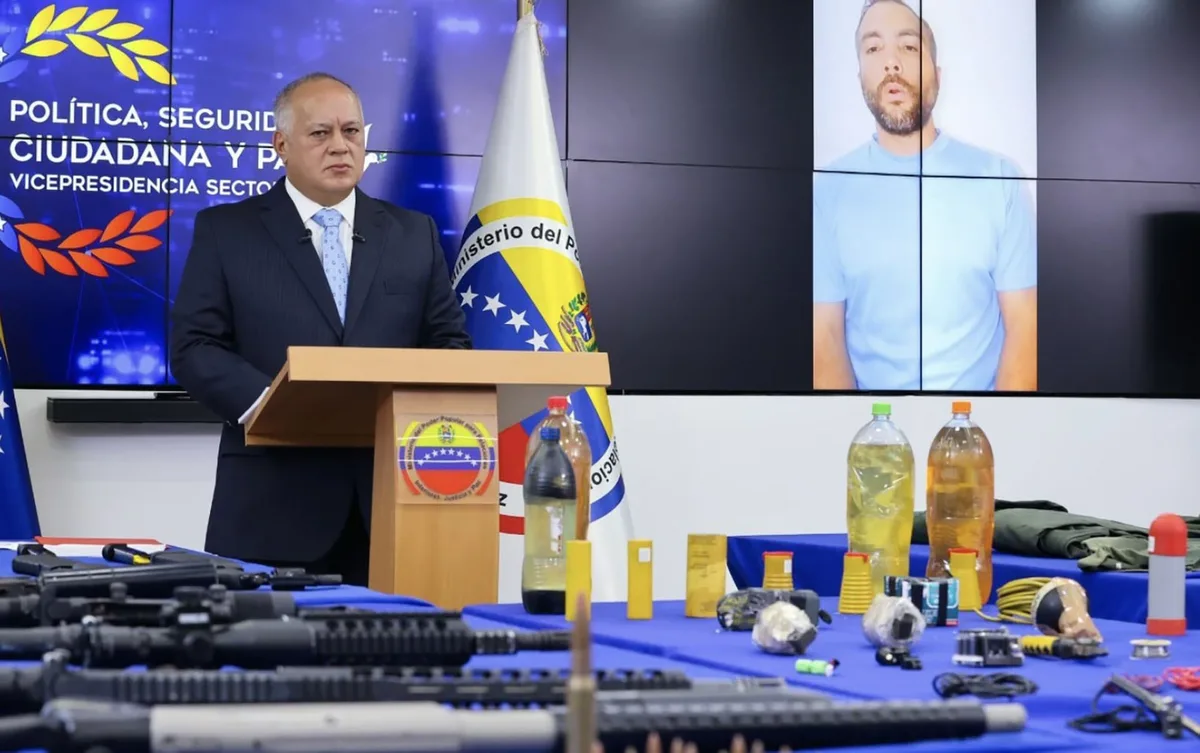 Diosdado Cabello negó que se discuta la liberación de presos políticos en la mesa de diálogo en Venezuela