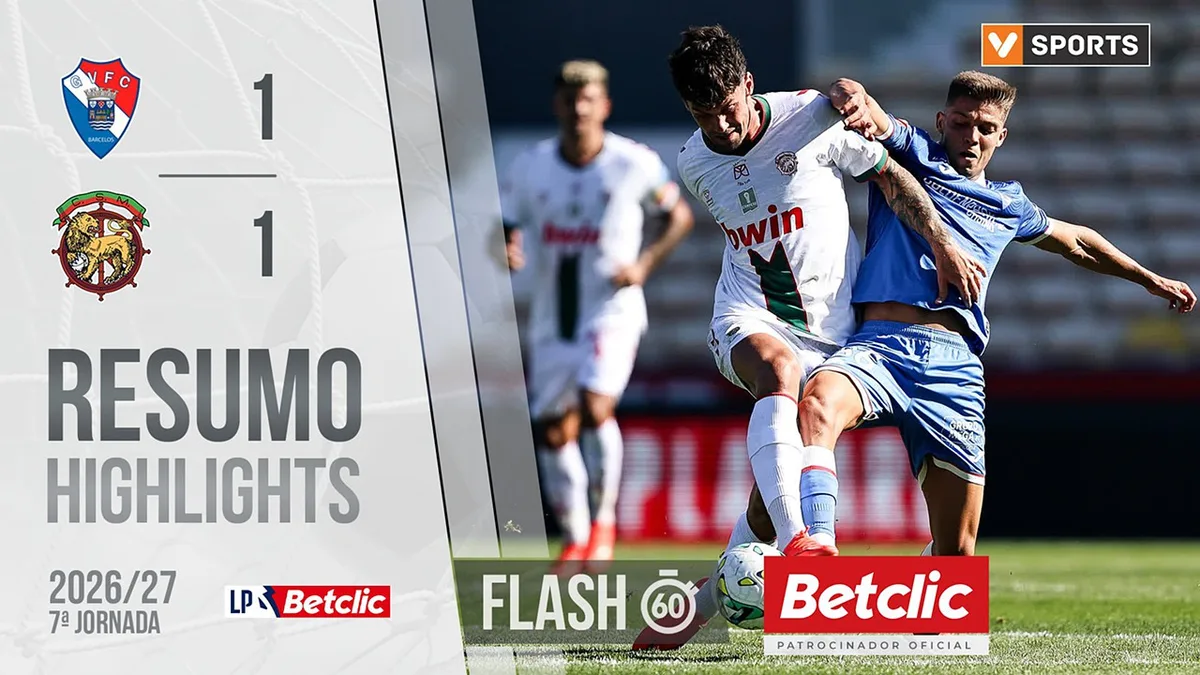 Liga Portugal (7ªJ): Resumo Gil Vicente 1-1 Marítimo