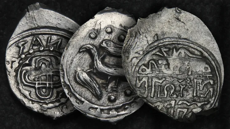 2,600 silver coins found in outskirts of Moscow may have been buried by a medieval plague victim