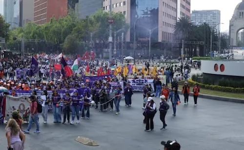 Marchas y protestas hoy en CDMX; las concentraciones se realizarán en distintos puntos de la capital