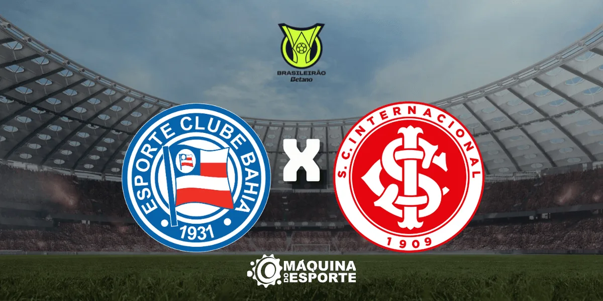 Bahia x Internacional: Onde assistir ao jogo da 25ª rodada do Brasileirão