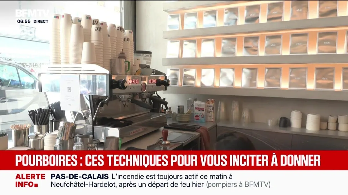 BFM Conso : Pourboires, ces techniques pour vous inciter à donner - 13/08