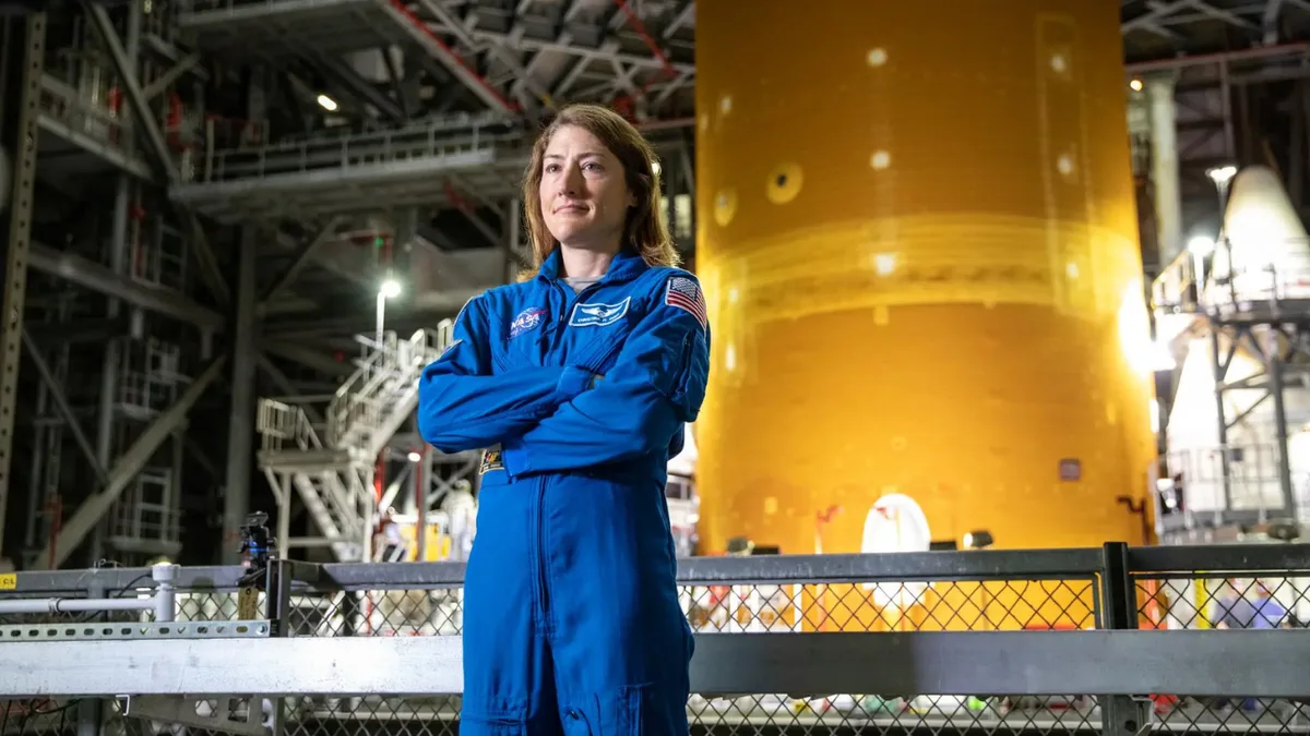 Christina Koch named Nasa's acting deputy chief engineer