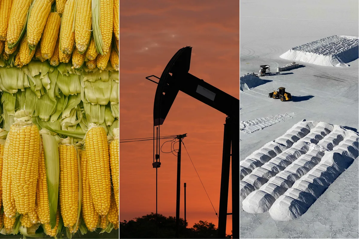 Petróleo, maíz y litio: la Argentina está a punto de romper un récord que persigue desde hace 15 años