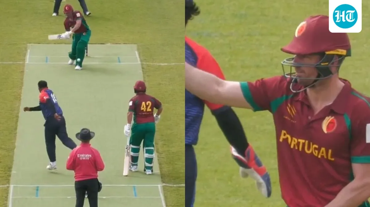 Moises Henriques turns new international chapter into history with maiden T20I hundred for Portugal