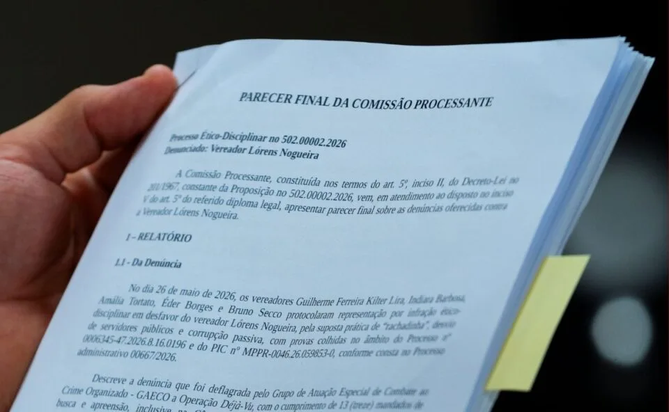 Câmara de Curitiba vai julgar cassação de vereador acusado de “rachadinha”
