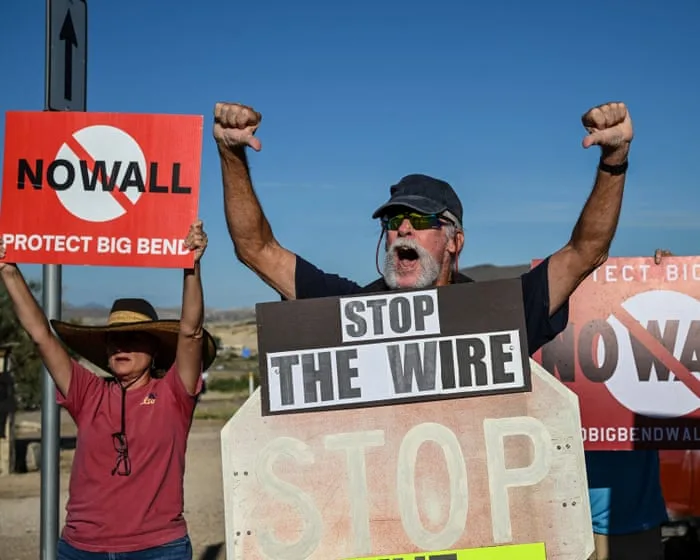 Trump administration pauses border construction in Big Bend national park
